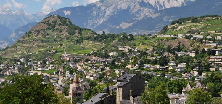 The city of Sion – the sunny side of Switzerland