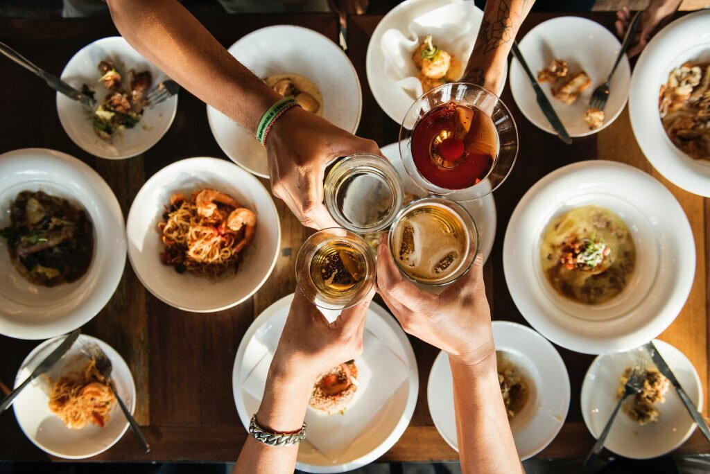 To cheers before or during dinner is very important for Swiss people